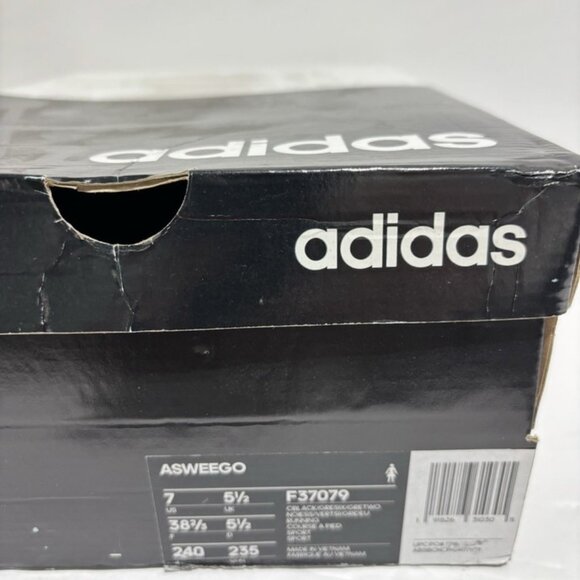 Adidas Women’s Asweego Gray Running Shoes, Size 7 M - Picture 7 of 7